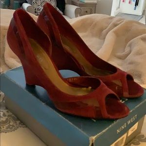 Nine West Wedges. Size 9.5